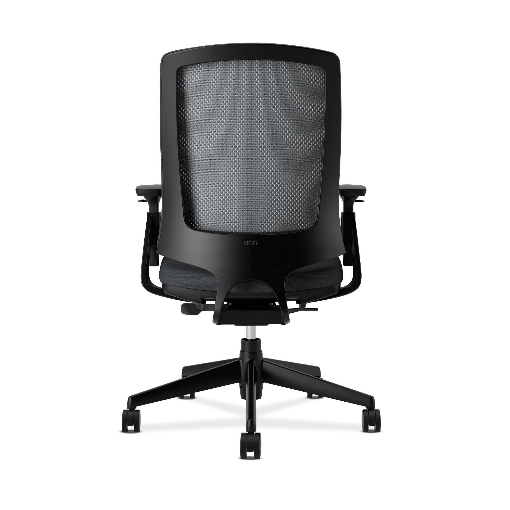 HON Lota Mesh Back Polyester Computer and Desk Chair, Black