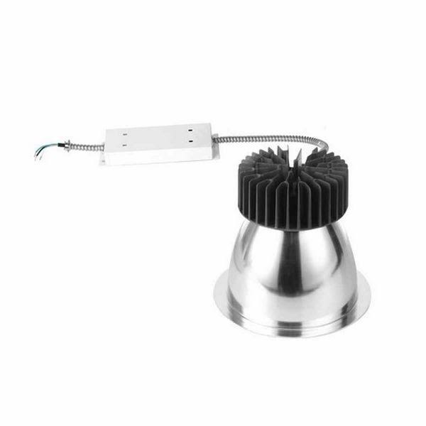 Morris Products 72698 Commercial Recessed LED Downlight with Emergency Backup 10x22 40 Watts 4000K