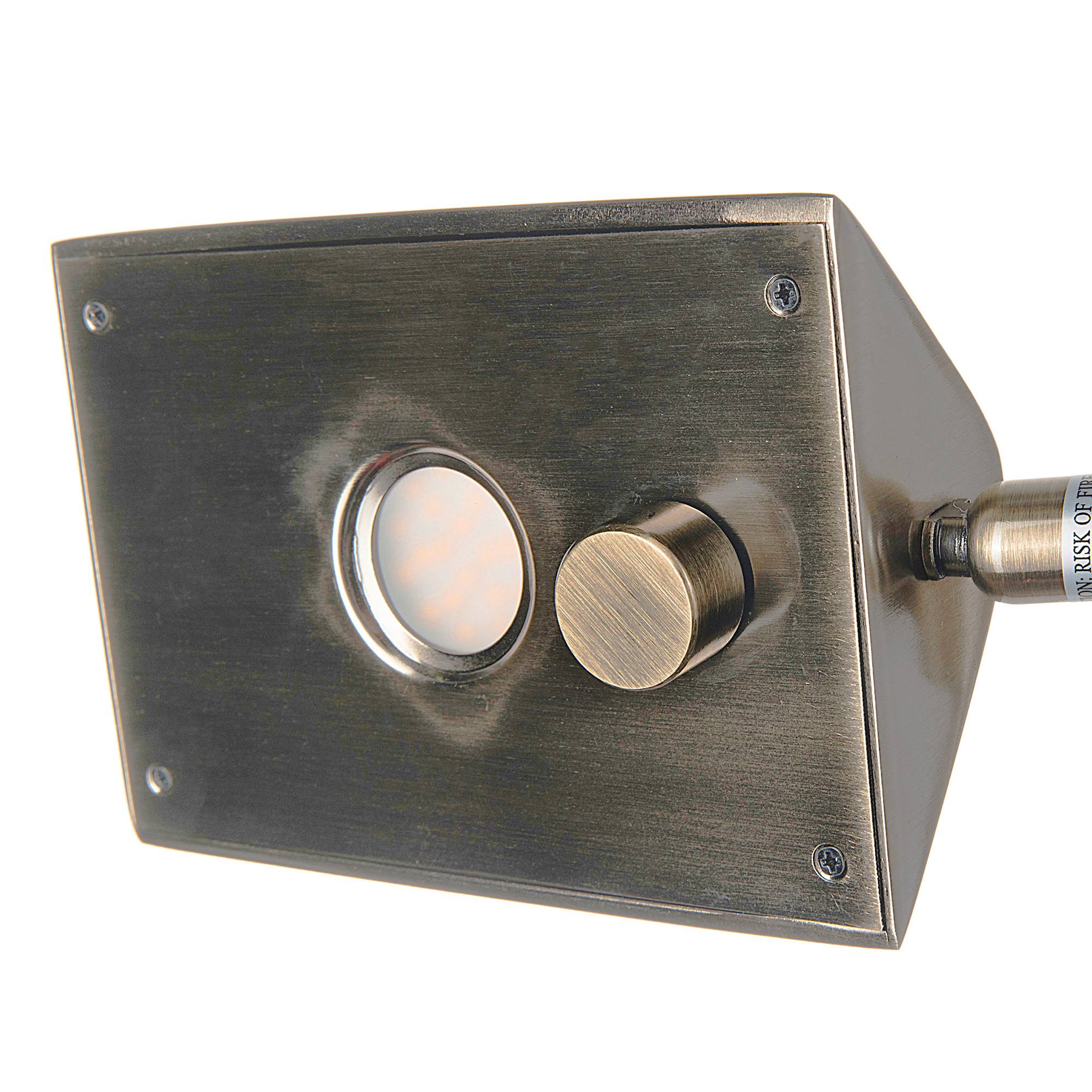 Lite Source LS-960LED/DBRZ Pharma LED Floor Lamp in Dark Bronze, Transitional | Bellacor