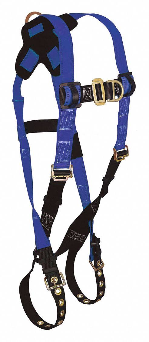 Condor Full Body Harness, 425 lb, Black/Blue - M Model: G7021FDM