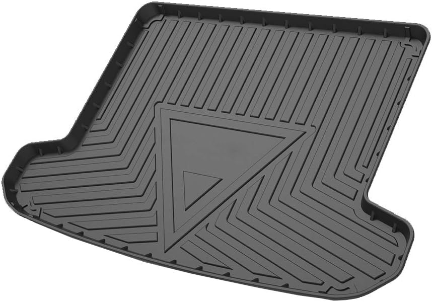 Cqlights Tucson Cargo Liner for 2016-2020 2021 Hyundai Tucson Trunk Liner Tray Heavy Duty Rubber Rear Cargo Area Mat Waterproof Protector Floor Mat Black