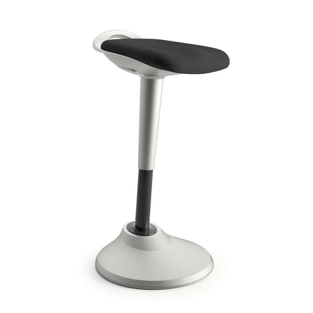 HON Perch Stool, Sit to Stand Backless Stool for Office Desk, Black (hvlperch)