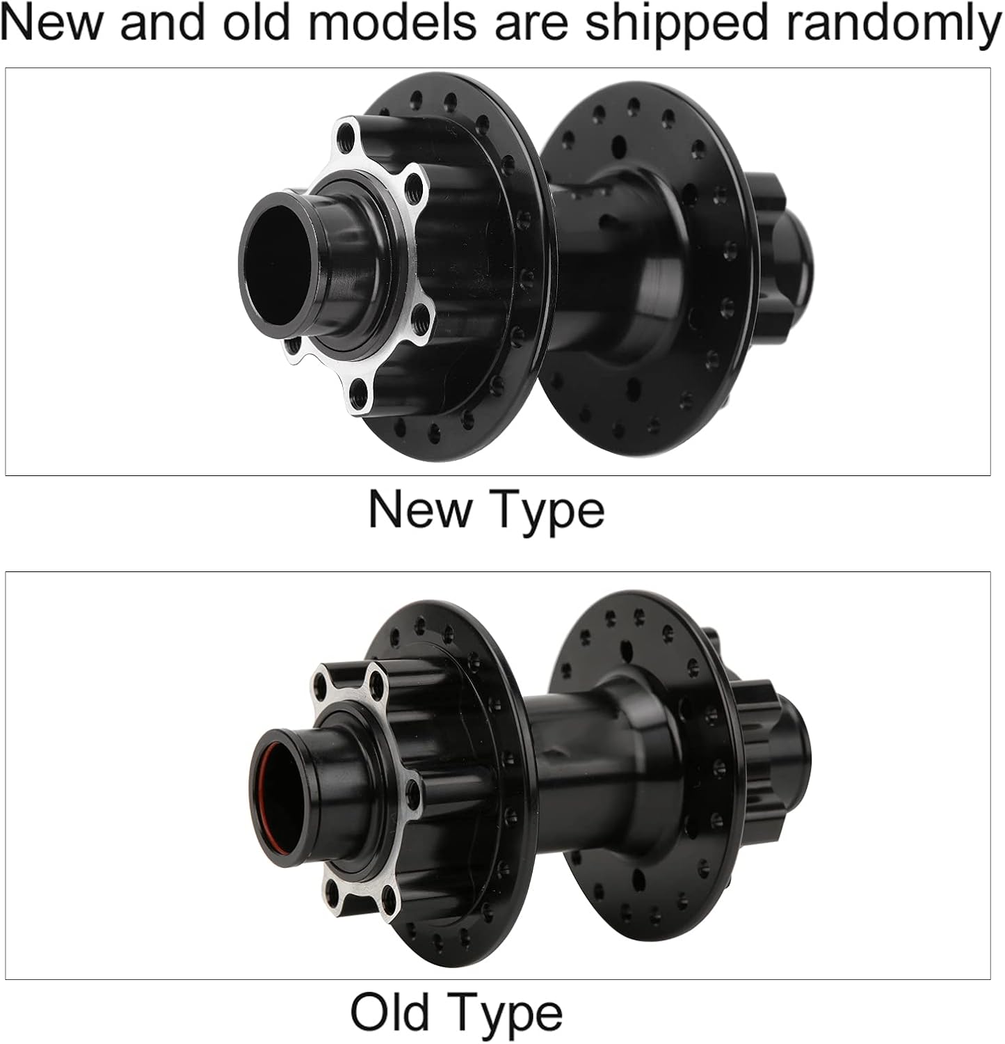 Alomejor 36 Holes Bike Disc Hub MTB Bike Hub Thru Axle Bicycle Hubs Bike Axle Hub Bicycle Tire Accessories