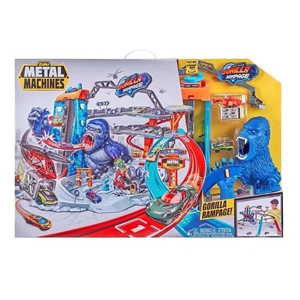 Zuru Metal Machines Gorilla Rampage Garage Playset
