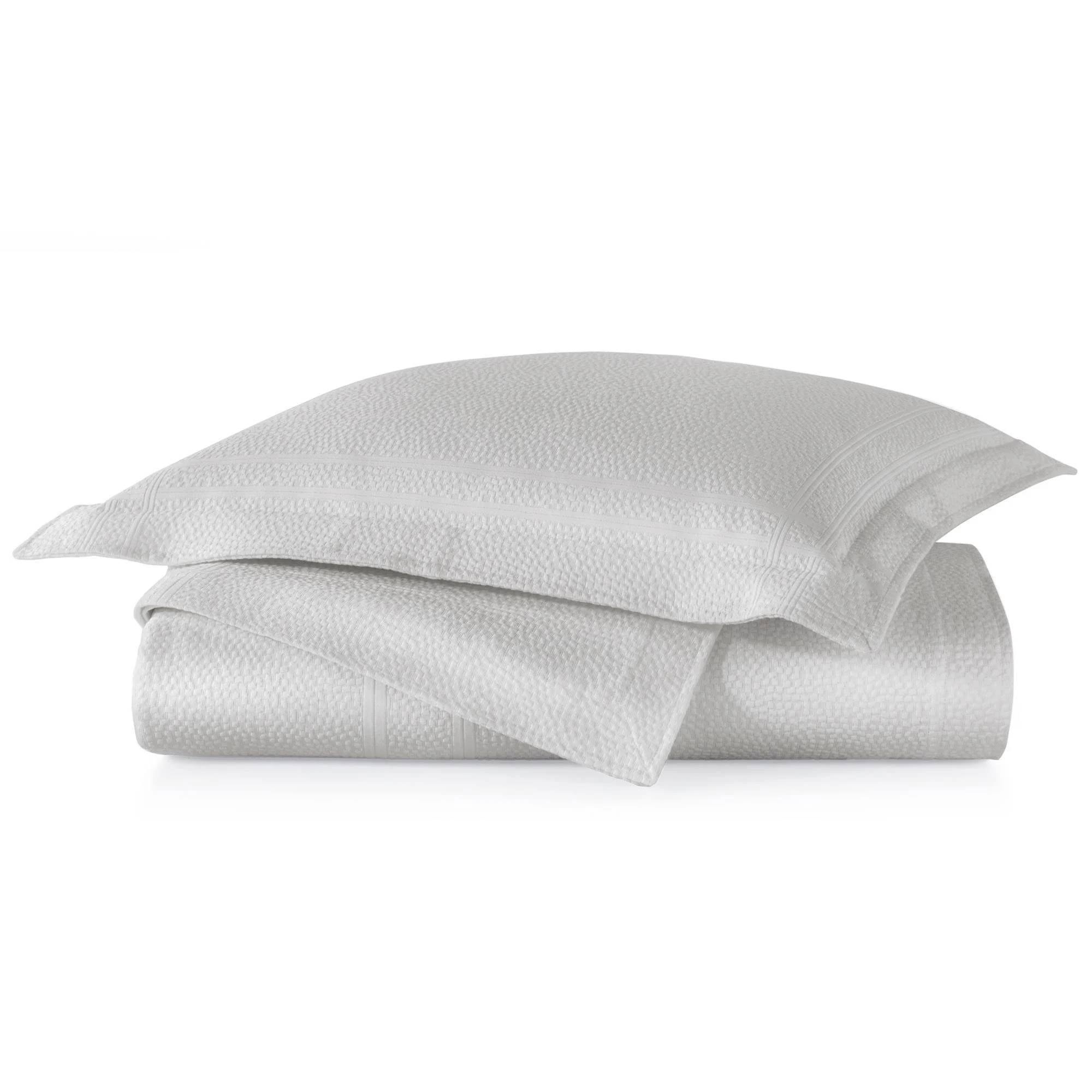 Peacock Alley Grey Montauk Matelasse Coverlet -King