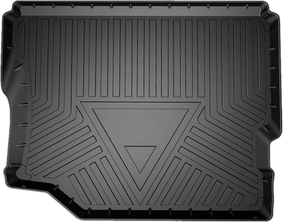 Wrangler JL Cargo Liners，All Weather 3D TPO Waterproof Rear Cargo Tray Trunk Floor Mat Compatible with 2018 2019 2020 2021 Jeep Wrangler JL 4-Door without Subwoofer (JL New Body Style - not JK) Pack of 2