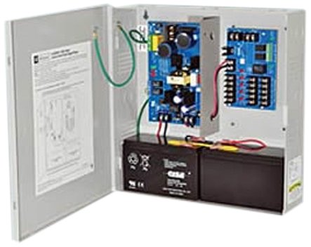 Altronix AL300ULM Access Control Power Supply/Charger with 5 PTC Outputs, 12/24 VDC, 2.5 Amps, Gray (Pack of 1)