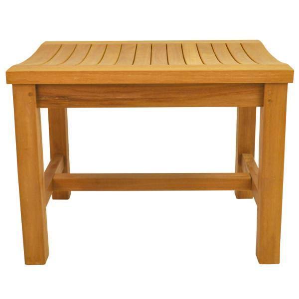 Anderson Teak 24x22 Casablanca Backless Chair Black