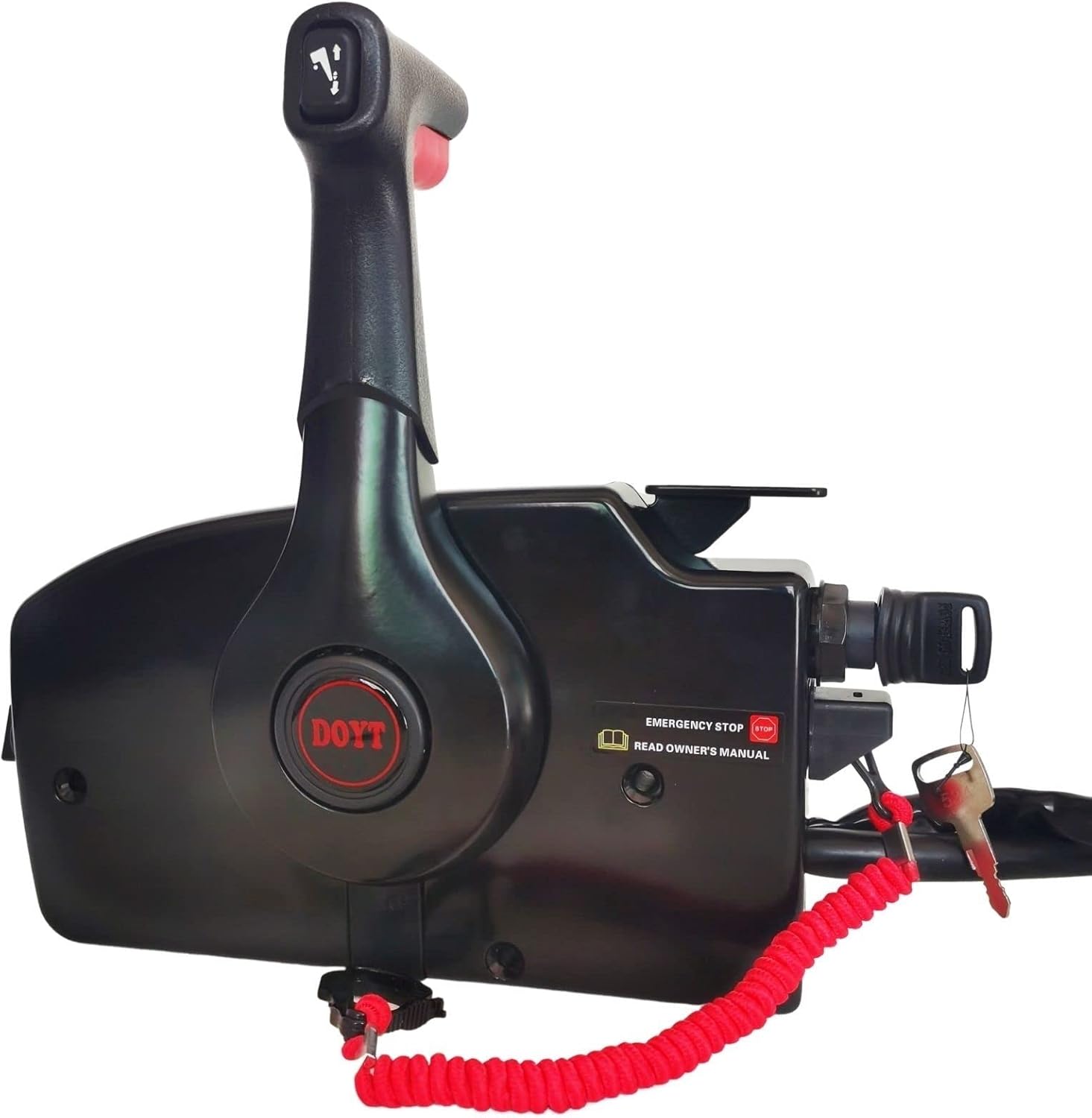 Replace Mercury Outboard Mechanical Side Mounted 881170a13 Remote Control Box 14 Pin 15FT Harness