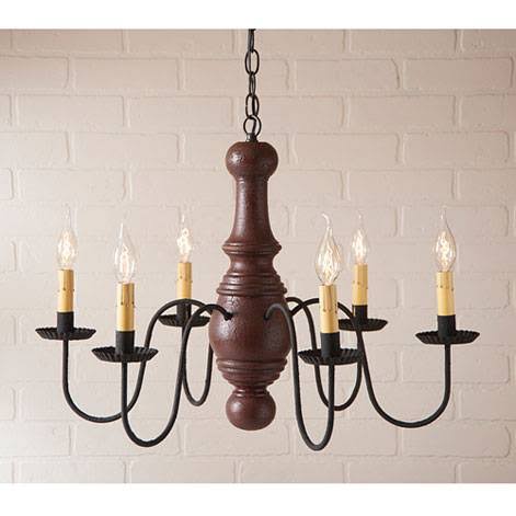 Maple Glenn Chandelier in Black
