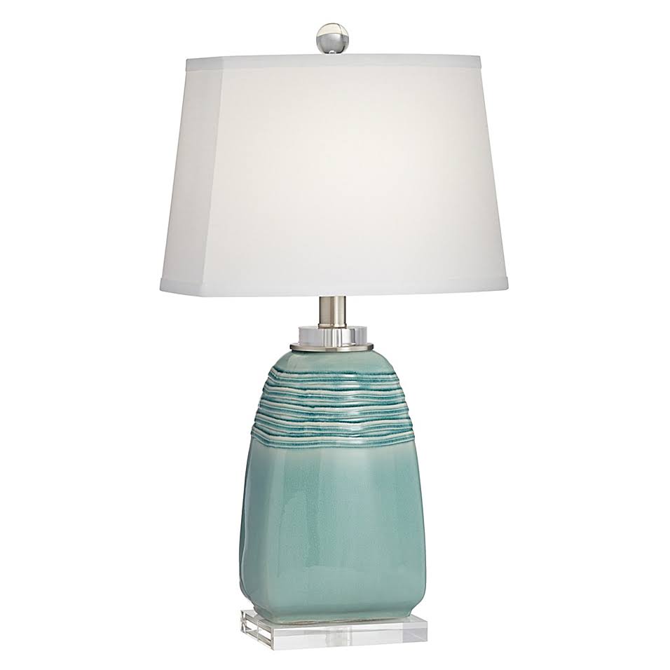 Pacific Coast Lighting Beaufort Table Lamp - Turquoise