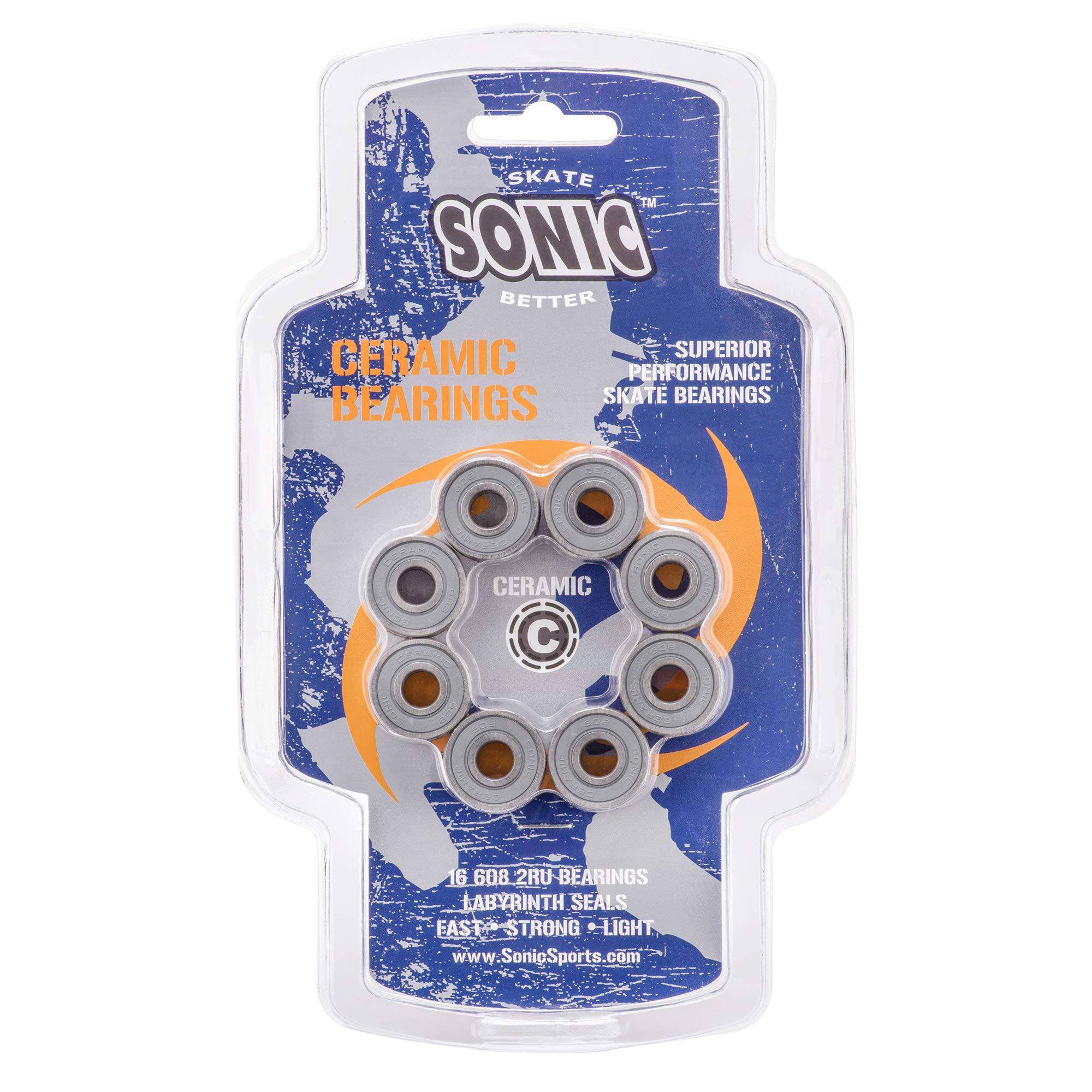 Sonic Sports Ceramic Bearings 16 Pack
