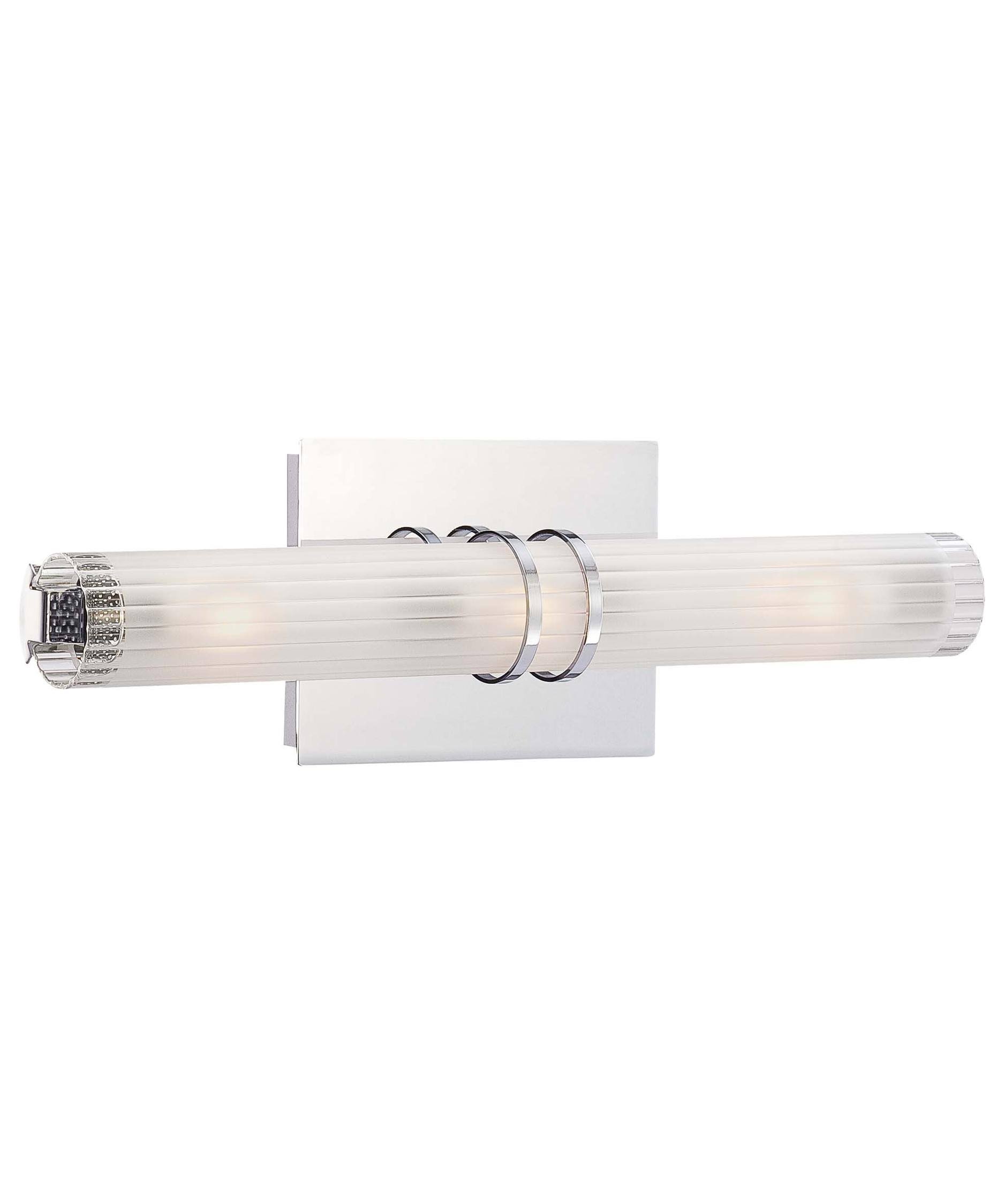 George Kovacs - Chrome Rings 3 Light Bath Vanity Light - P5913-077