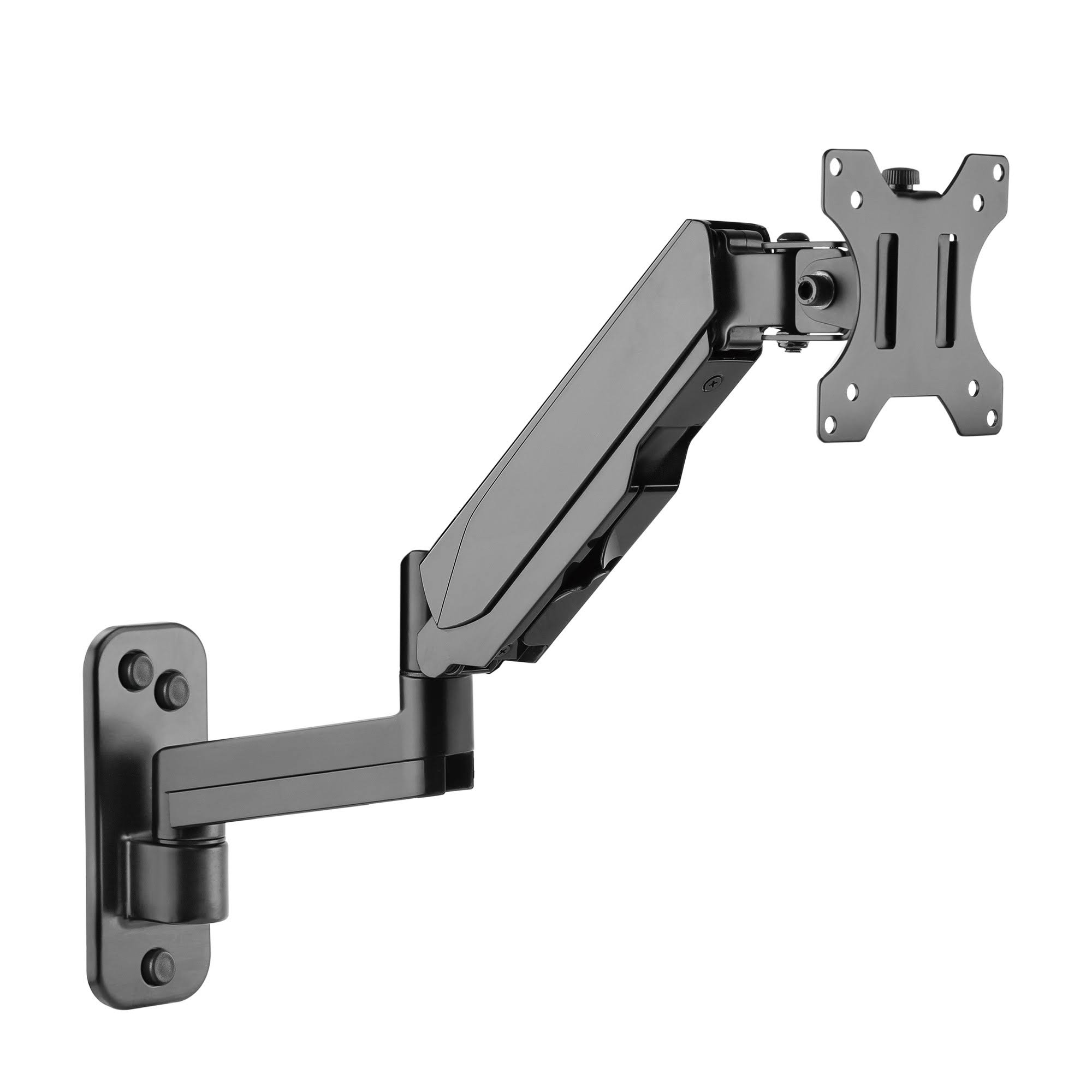 SIIG - High Premium Aluminum Gas Spring Wall Mount - Single Monitor - Bracket for LCD TV