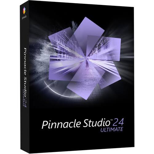 Pinnacle Studio Ultimate - English, French - Version 24 - Box Pack