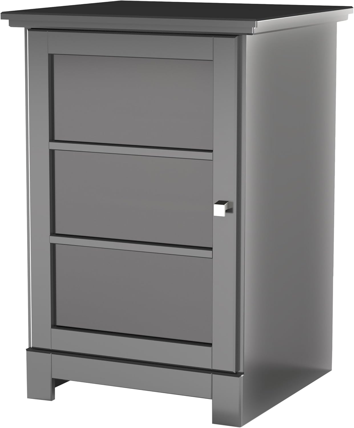 Pinnacle 1-Door Audio Tower from Nexera - Black