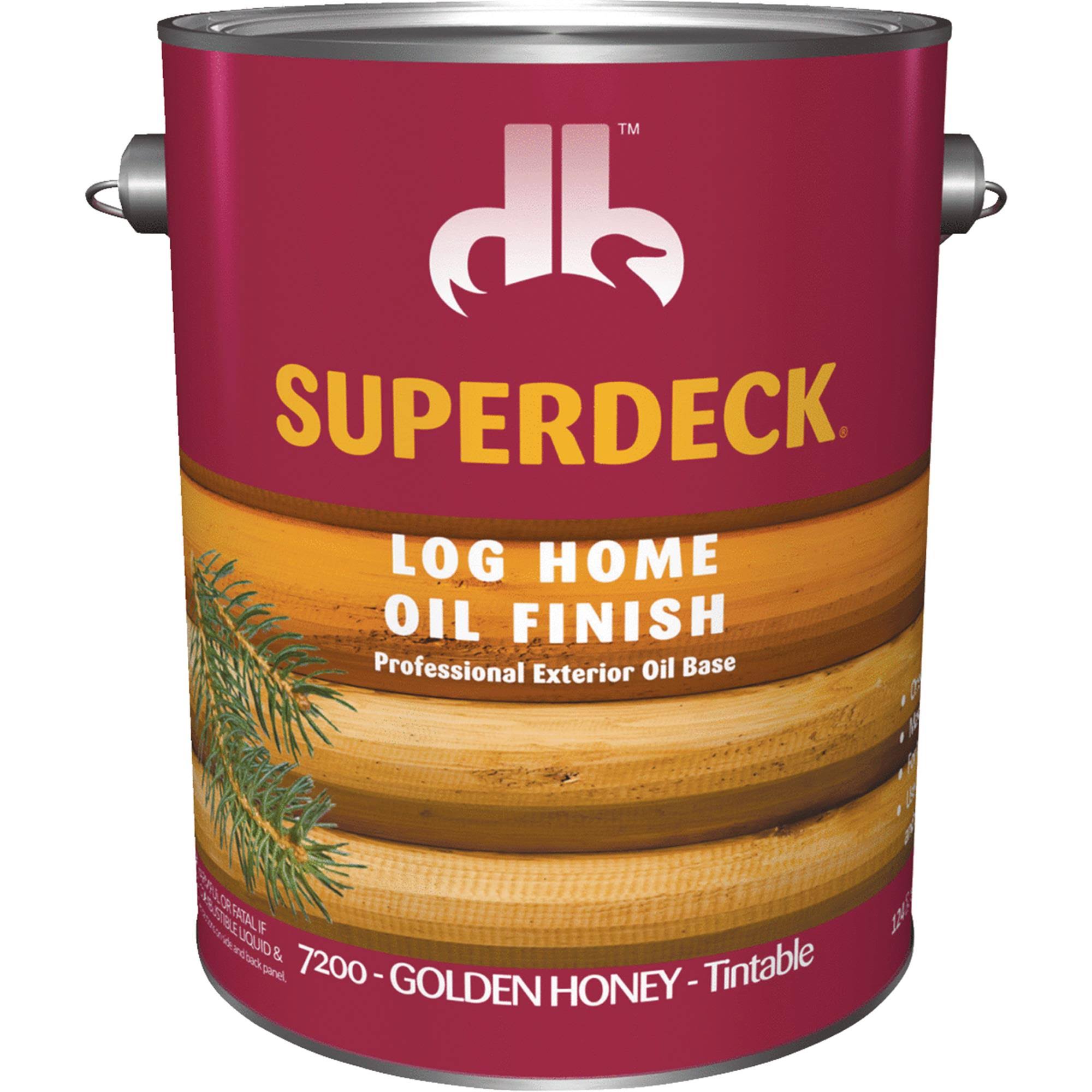Duckback Prod. DP7200-4 Superdeck Log Home Oil Finish