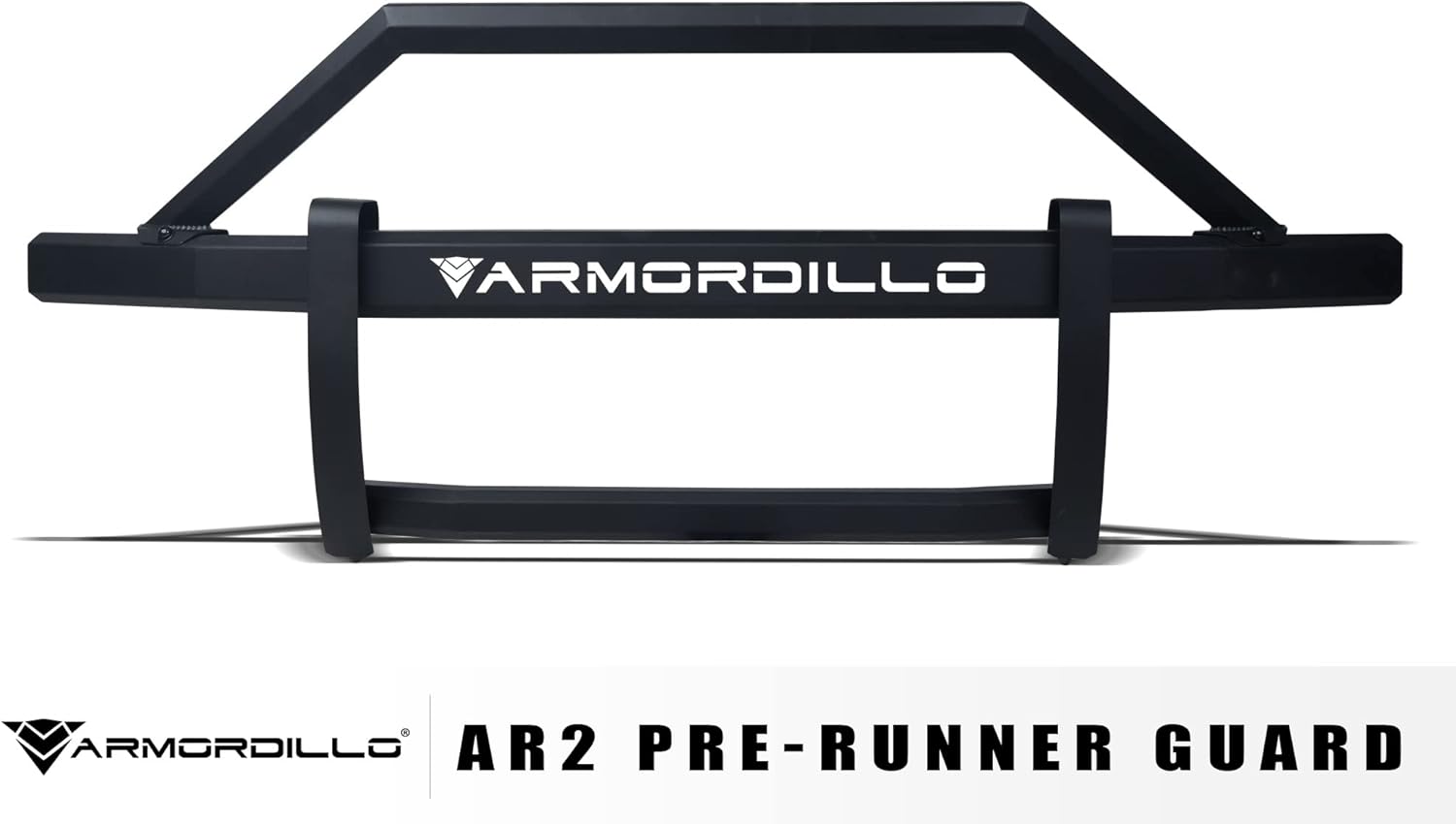 Armordillo USA 8704028 AR2 Pre-Runner Style Modular Grille Guard - Matte Black Fits 2017-2022 Nissan Titan