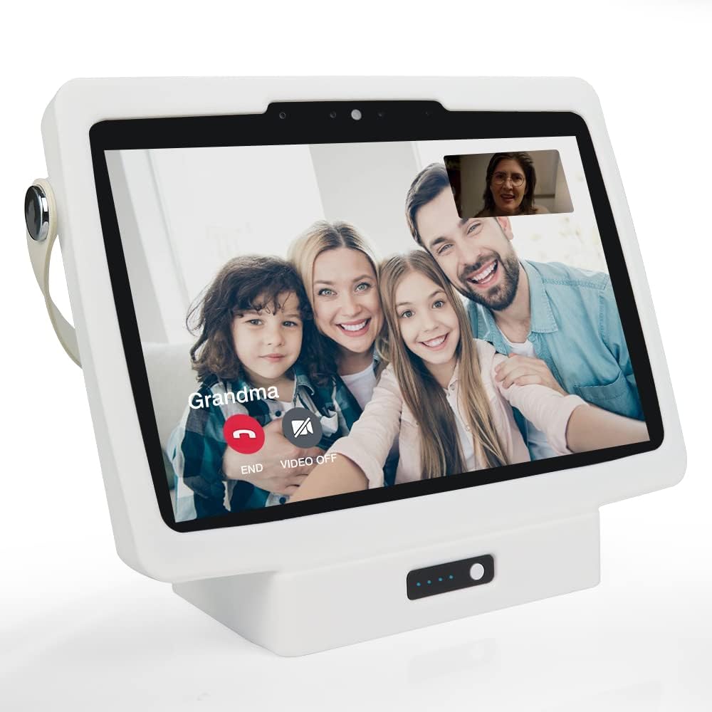 Battery Base for Show 2nd Gen Make Show 2 Mobile 15600mAh Battery case Show 2 Charger Stand Mount with Handle Case Not for Show 8 (Black) Pack of 2