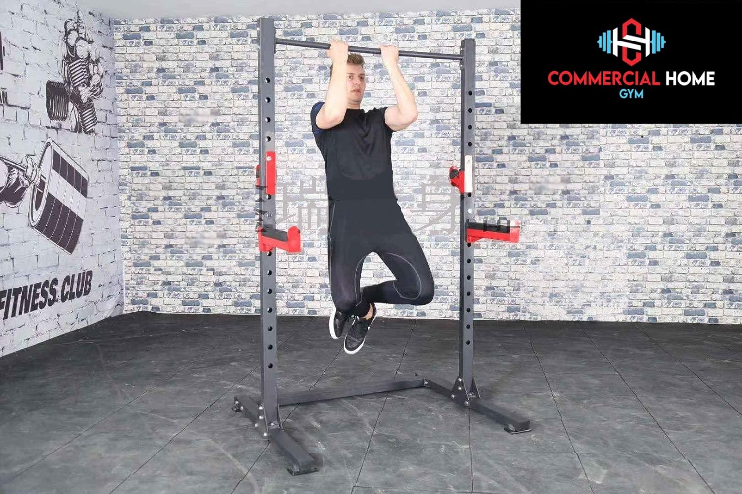 Commercial Home Gym Squat Rack - Multifuction with Pull up Bar and Bench Press