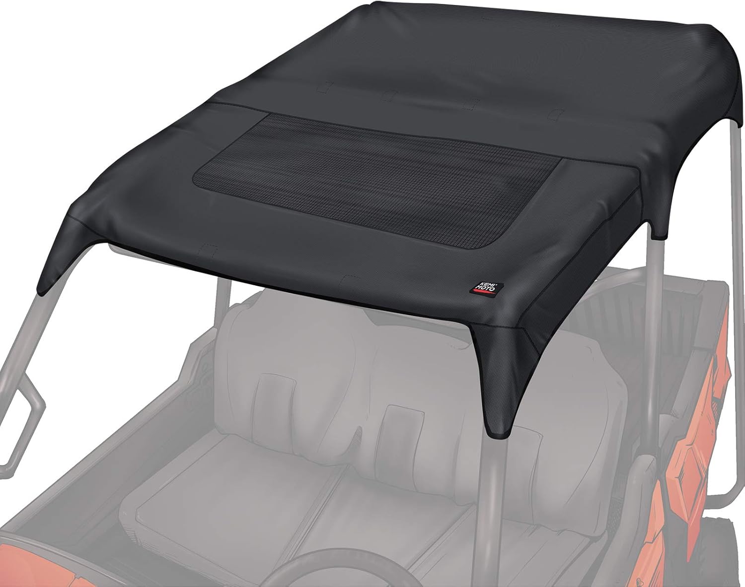 Kemimoto Fabric Roof, Soft Top Compatible with Pioneer 1000-5 5P 2016 2017 2018 2019 2020 2021 0SR85-HL4-222A Pack of 2