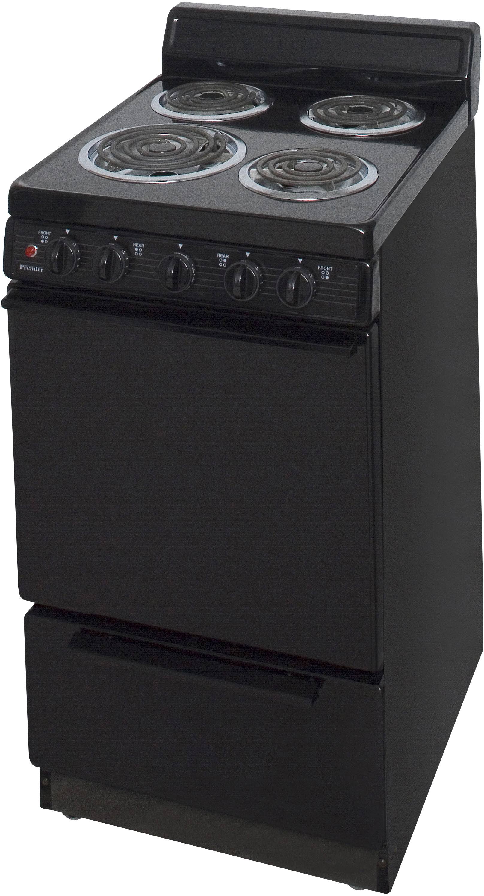 Premier - 20x22 Freestanding Electric Range - Black