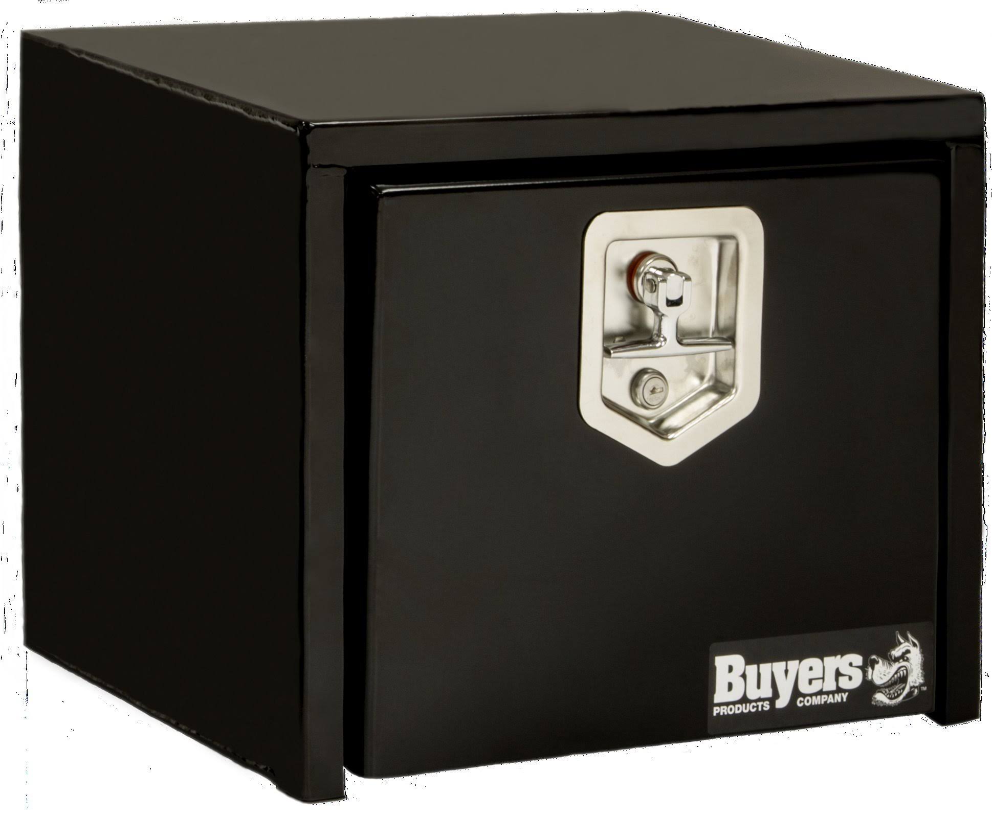 Buyers Products 1703349 Black Steel Underbody Box,14X12X18