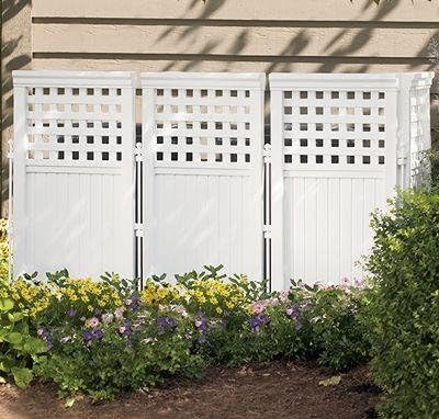 Suncast Outdoor Screen Enclosure - Tall Privacy Fence