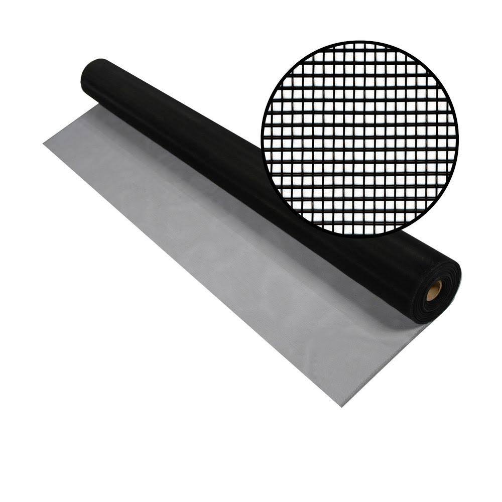 Phifer 30 in. x 100 ft. Black Aluminum Screen