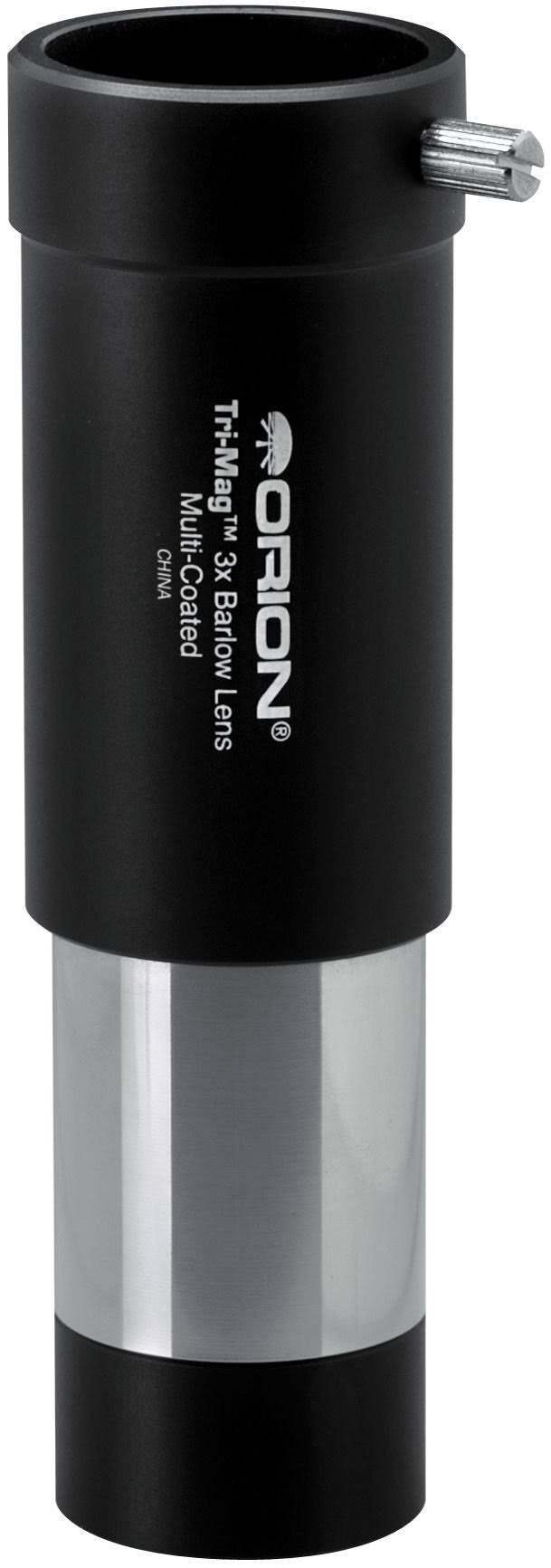 Orion 08704 Tri-Mag 1.25-Inch 3X Barlow Lens (Black)