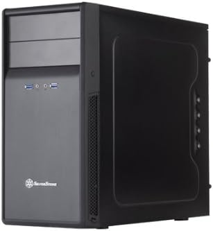 Silverstone SST-PS09B Micro ATX Mid Tower Case Pack of 2