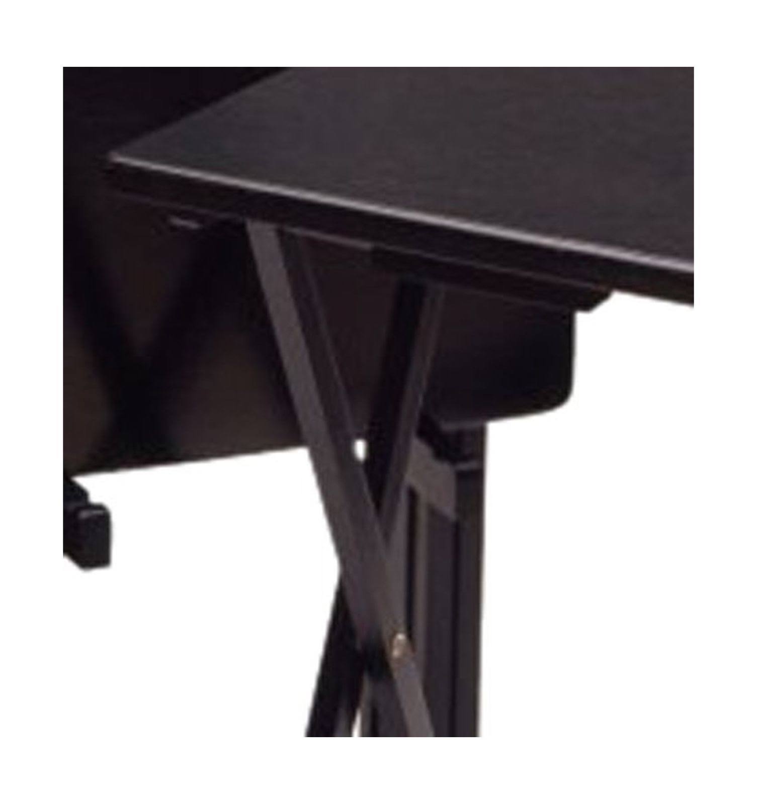 Winsome Wood 5-Piece TV Table Set Black