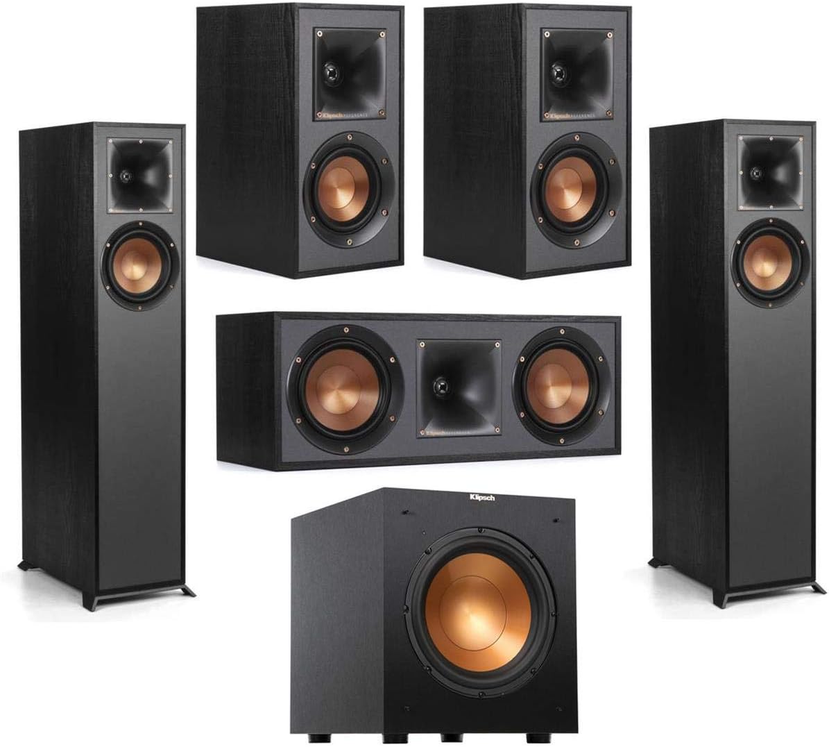 Klipsch Reference R-610F 5.1 Home Theater Pack