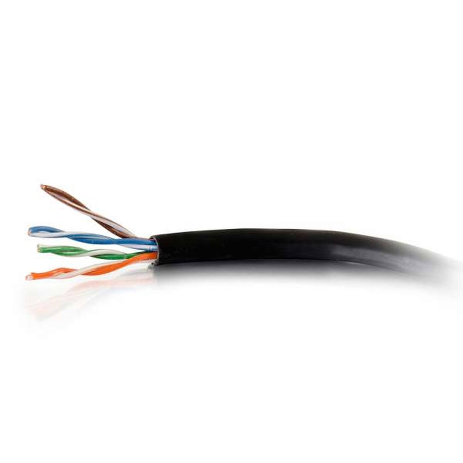 C2G Bulk cable - CAT 6 - UTP 1000 ft - Black 56027