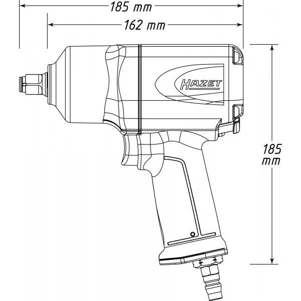 Hazet 9012EL-SPC Impact Wrench
