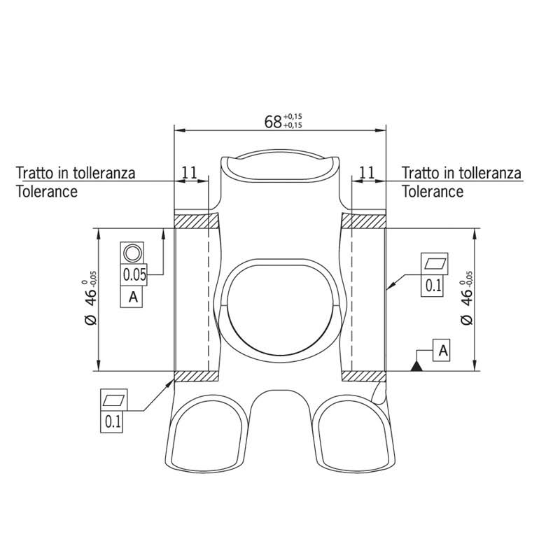 Miche Supertype Evo Max PF30 Shimano Bottom Bracket