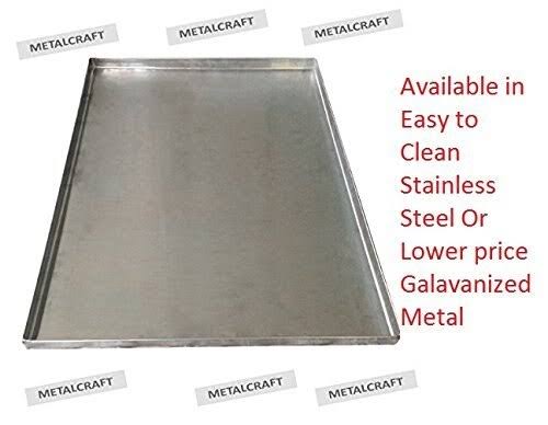 Pinnacle Woodcraft Midwest 9 Pan 41x22 x 273/8x22 x 1 Galvanized Metal