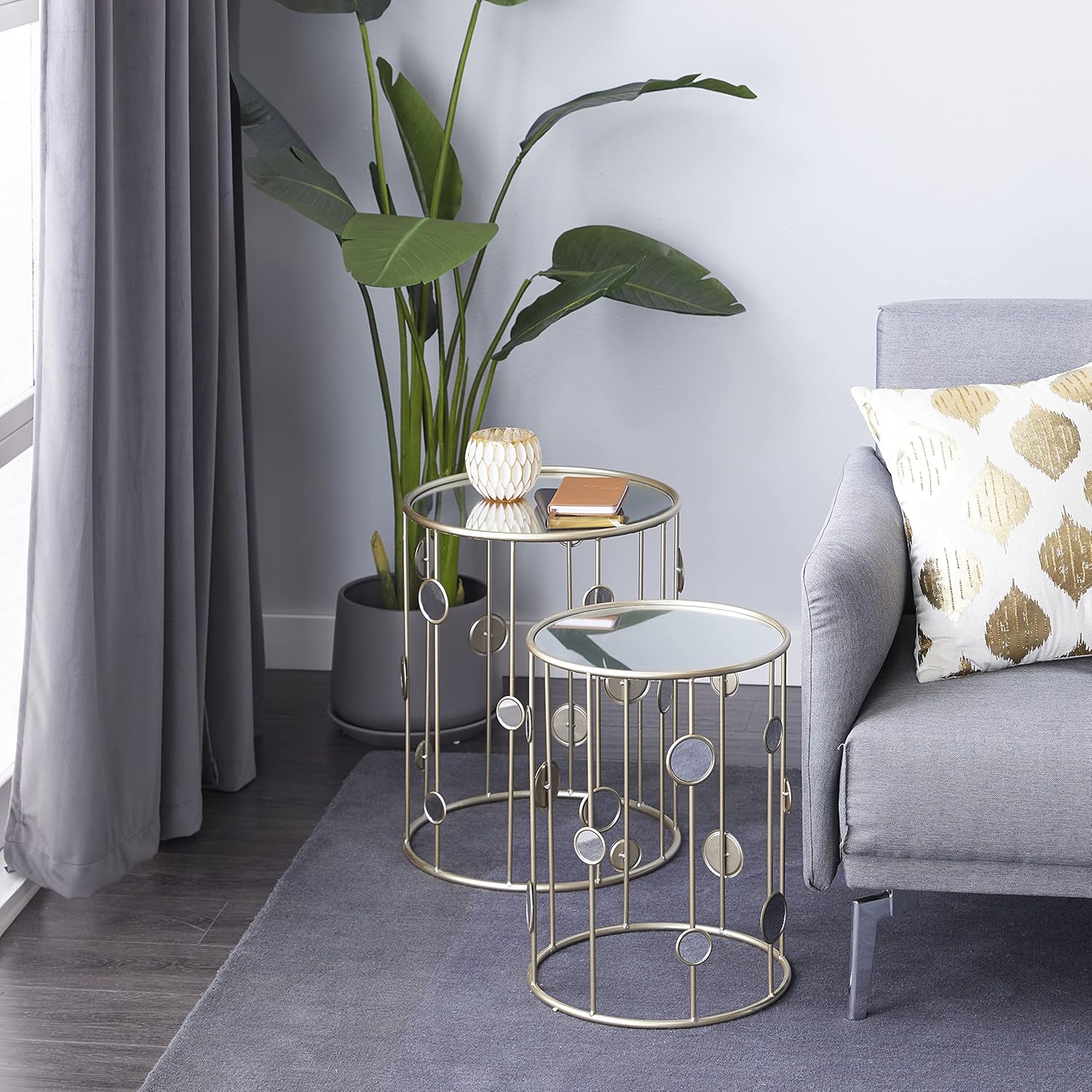 Deco 79 Accent Table, S/2 18