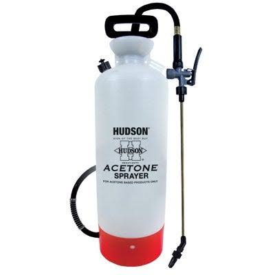 Hudson H D Mfg 322310 Acetone Sprayer, Translucent Poly Tank, 2.5-Gals.