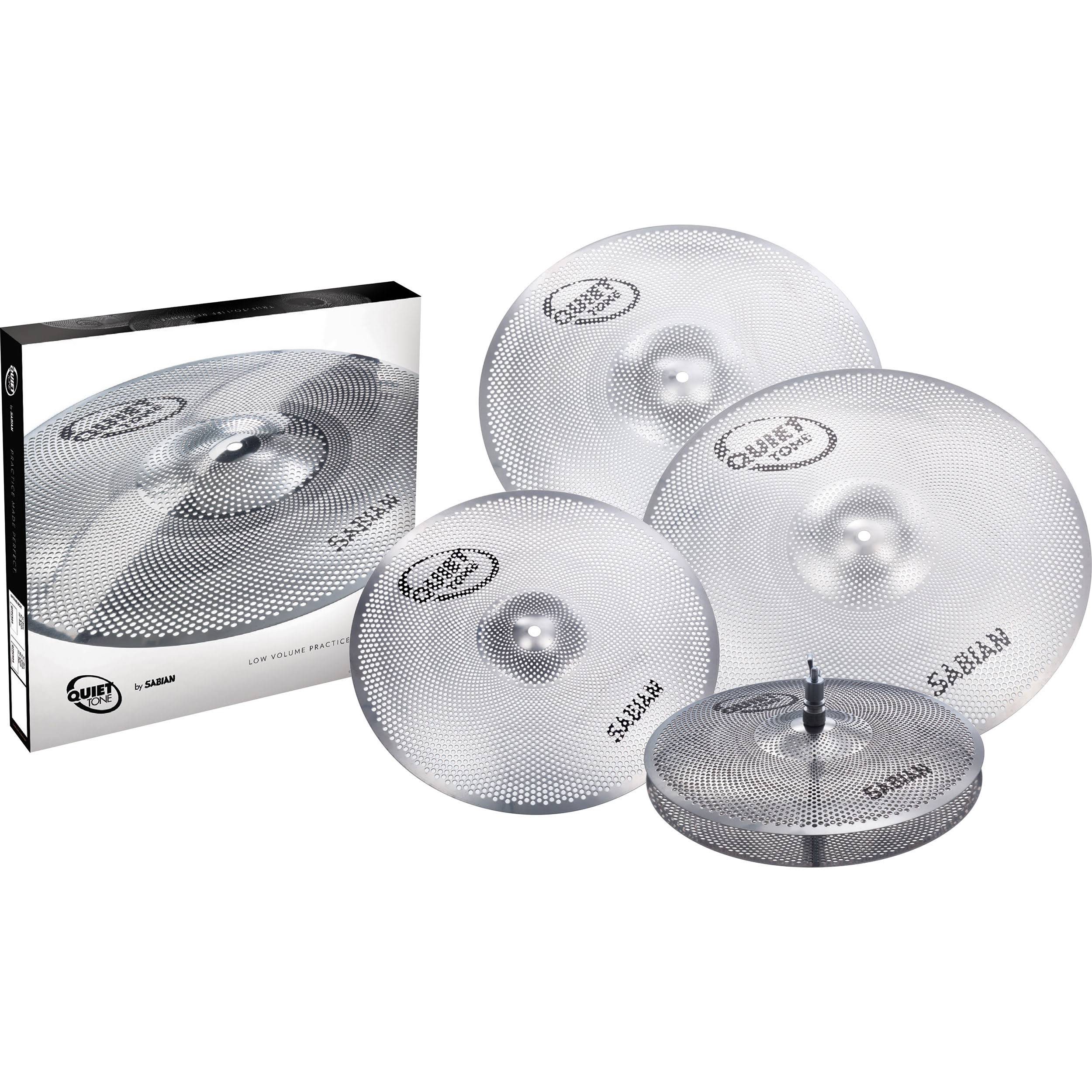 Sabian QTPC504 Quiet Tone Practice Cymbal Set
