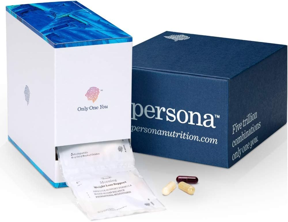 Persona Weight Loss Premium Daily Vitamin Packs | Doctor-Designed Nutrient Blends to Support Weight Loss | 28 Day Supply | 3 Pill Blend: Appetite Support, Blood Sugar Balance & Multivitamin Pack of 2