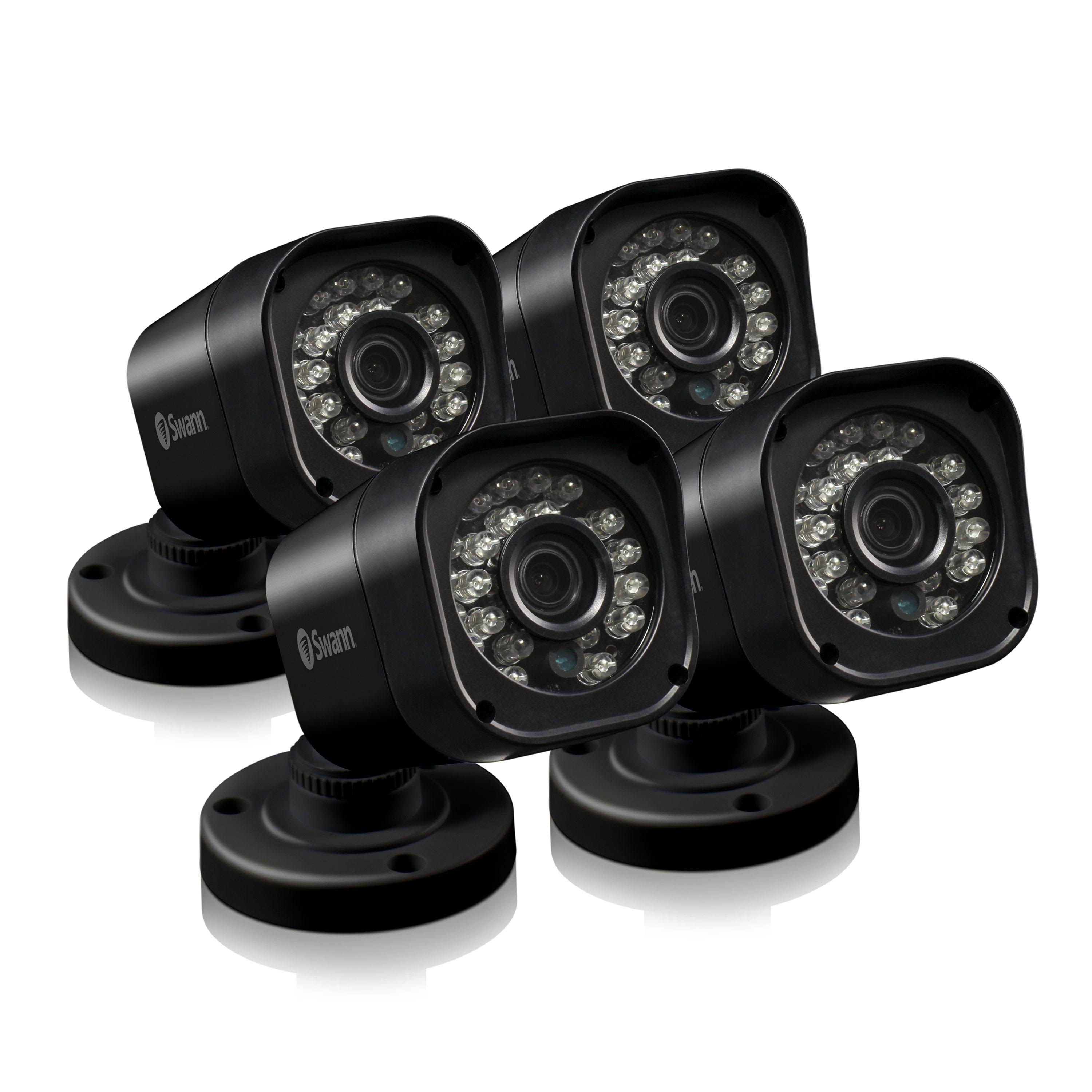 Swann SRPRO-T835BWB4-US , PRO-T835 720p HD Bullet Security Camera 4 Pack
