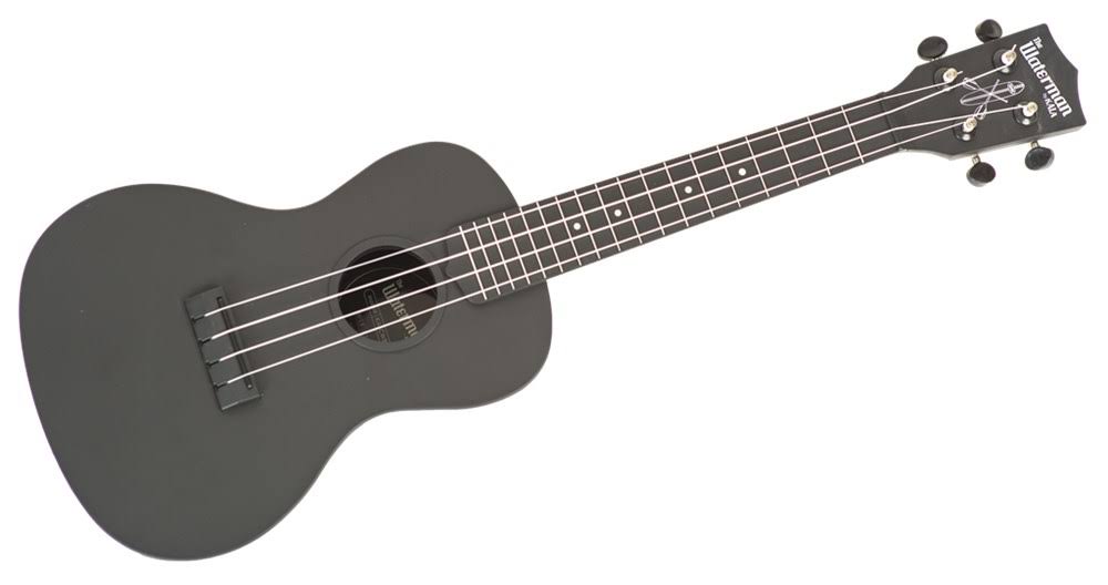 Kala KA-CWB-BK Waterman Concert Ukulele - Matte Black