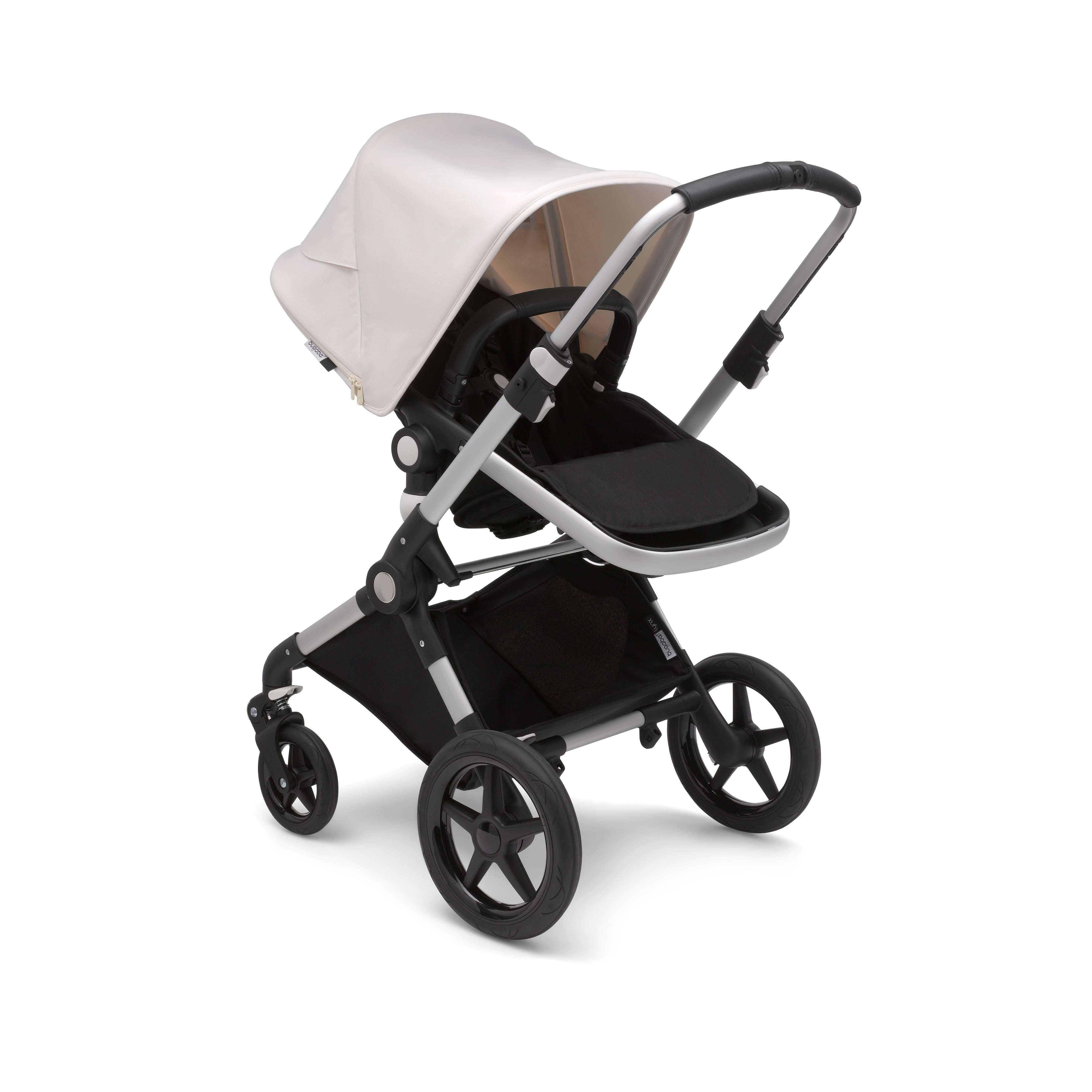 Bugaboo Lynx Complete Stroller - Aluminum/Black/Fresh White