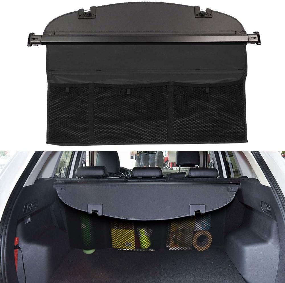 BOPARAUTO Cargo Cover for Mazda CX-5 CX5 Accessories 2017 2018 2019 2020 2021 2022 Rear Trunk Shade Cover