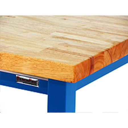 Benchpro Kennedy Series 30 in. Hx48 in. W x 24 in. D, 1.75 in. Solid Oiled Maple Butcher Block Top, 6,600 lbs. Capacity Workbenc