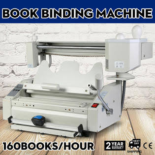 Vevor New Hot Melt Glue Book Binder Perfect Binding Machine 110V