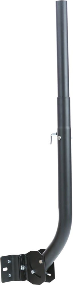 Channel Master CM-3090 Telescoping Universal Antenna Mast Pole Adjustable Roof Mount to Wall, Eave, Attic, Chimney on Flat, Slanting or Vertical Surface,43.125