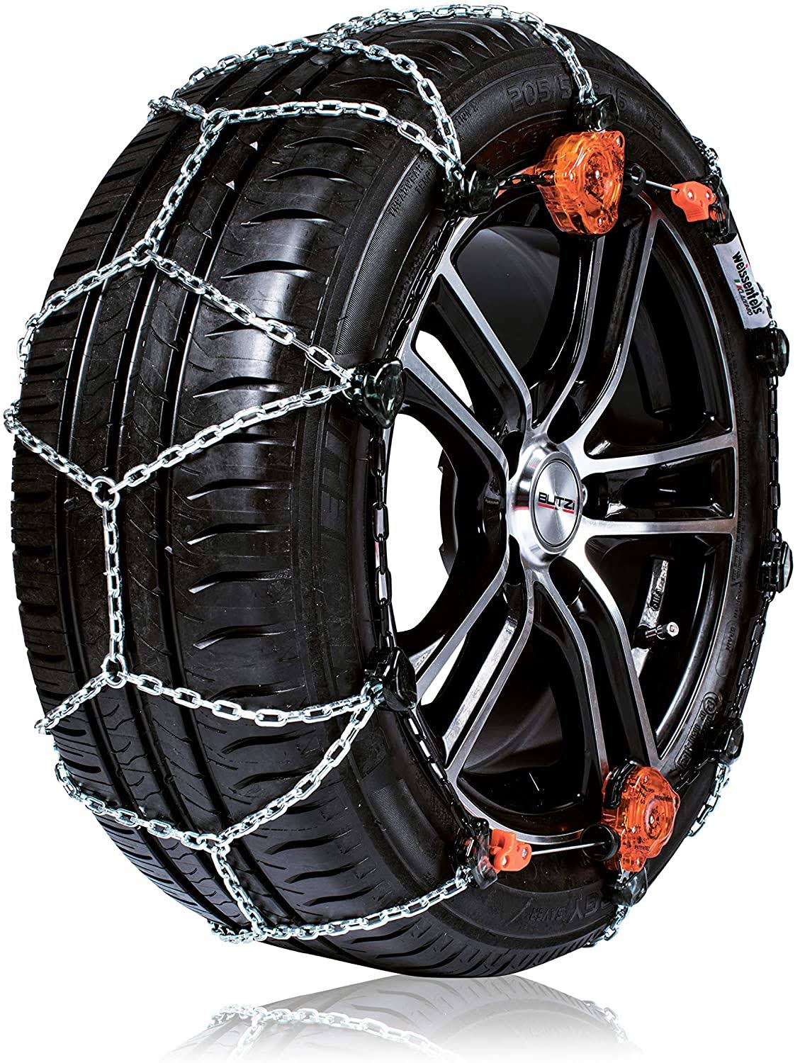 Weissenfels NM44110STD002 M44 - Prestige 11 Clacku0026Go, Snow Chains - 2 Pieces