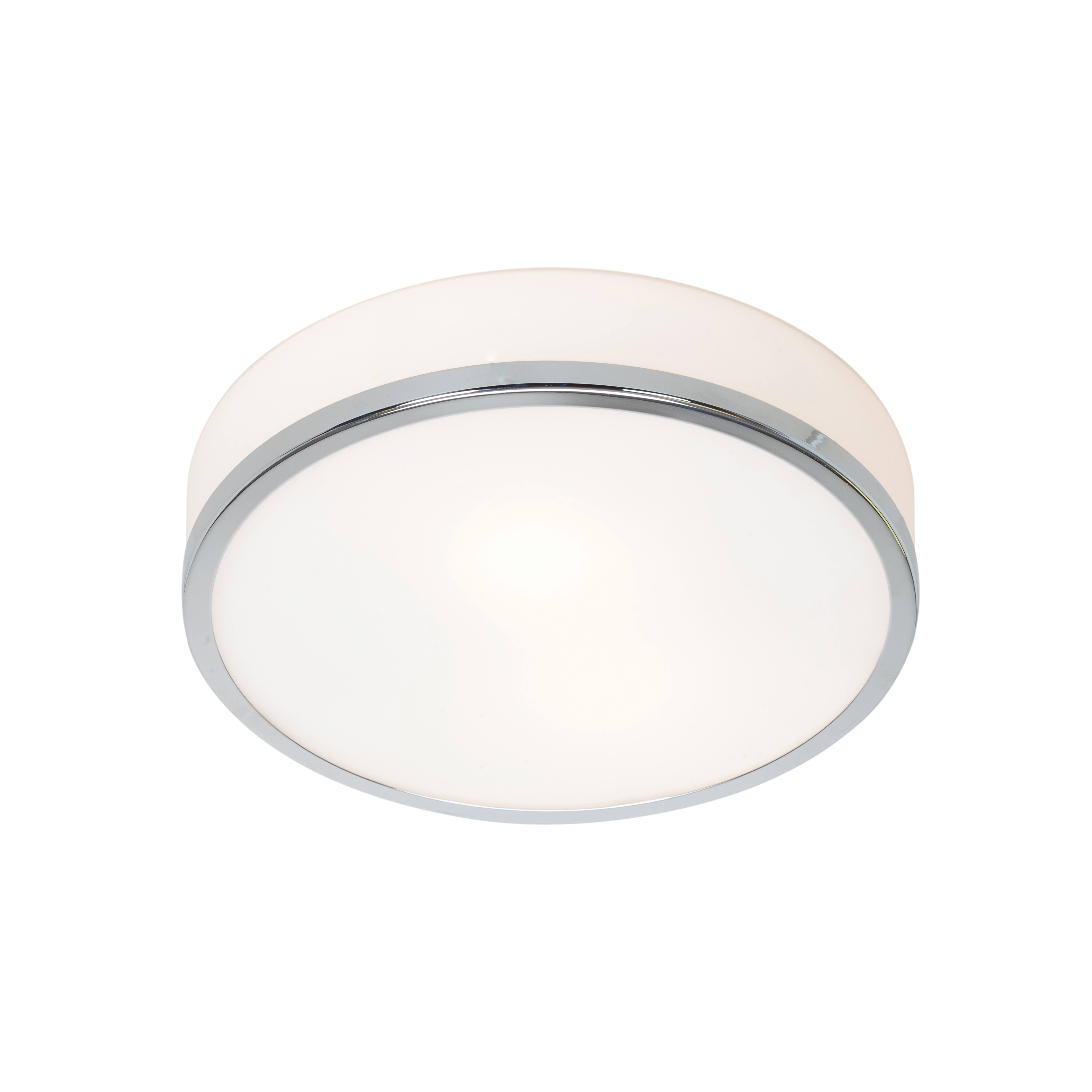 Access Lighting Aero 10-in Chrome LED Flush Mount Light | 20670LEDDLP-CH/OPL